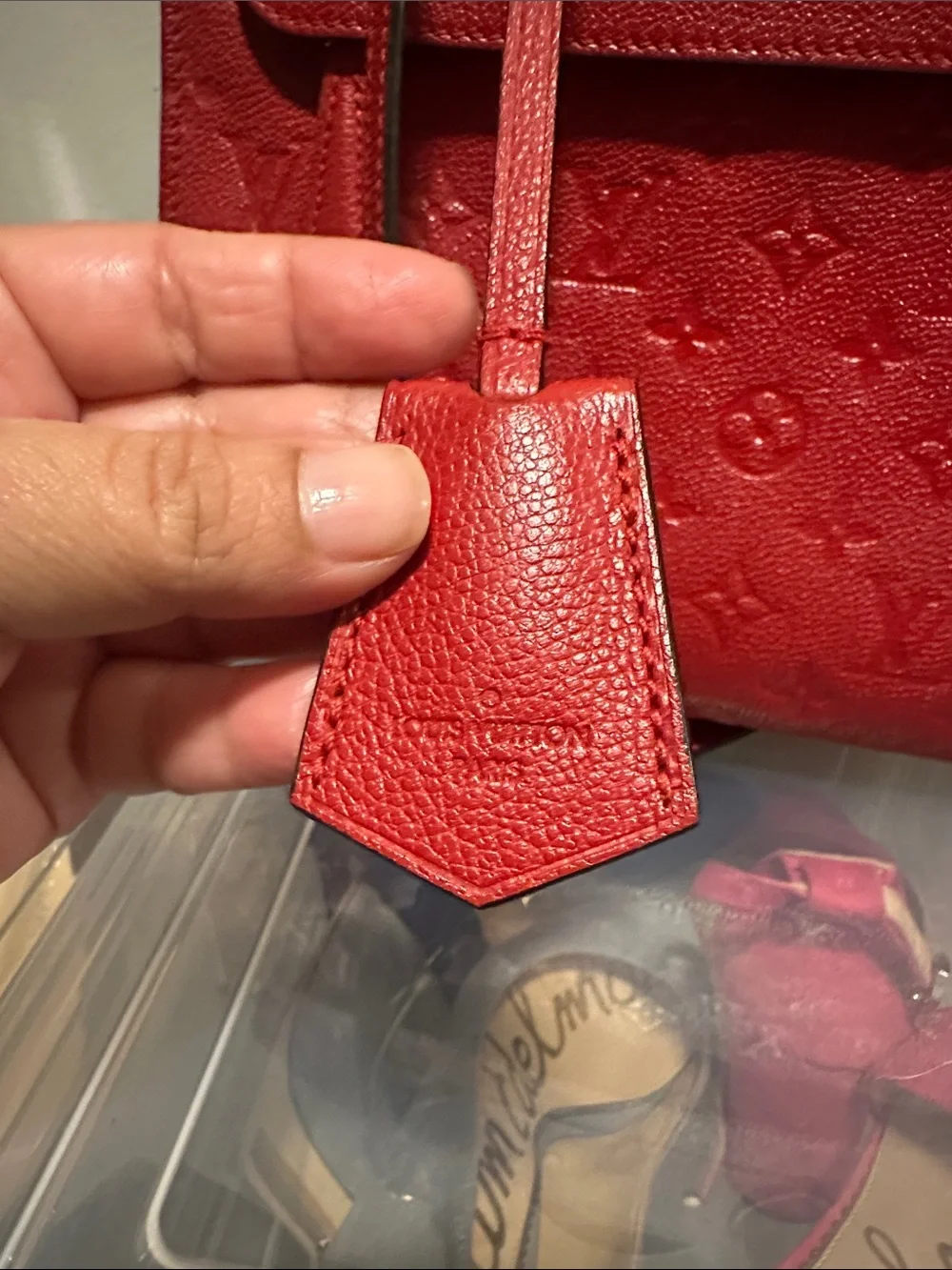 LOUIS VUITTON MONOGRAM EMPREINTE PONT NEUF MM